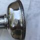 Vintage art deco cup in silver metal