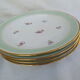 Lot de 4 assiettes creuses en porcelaine Berry
