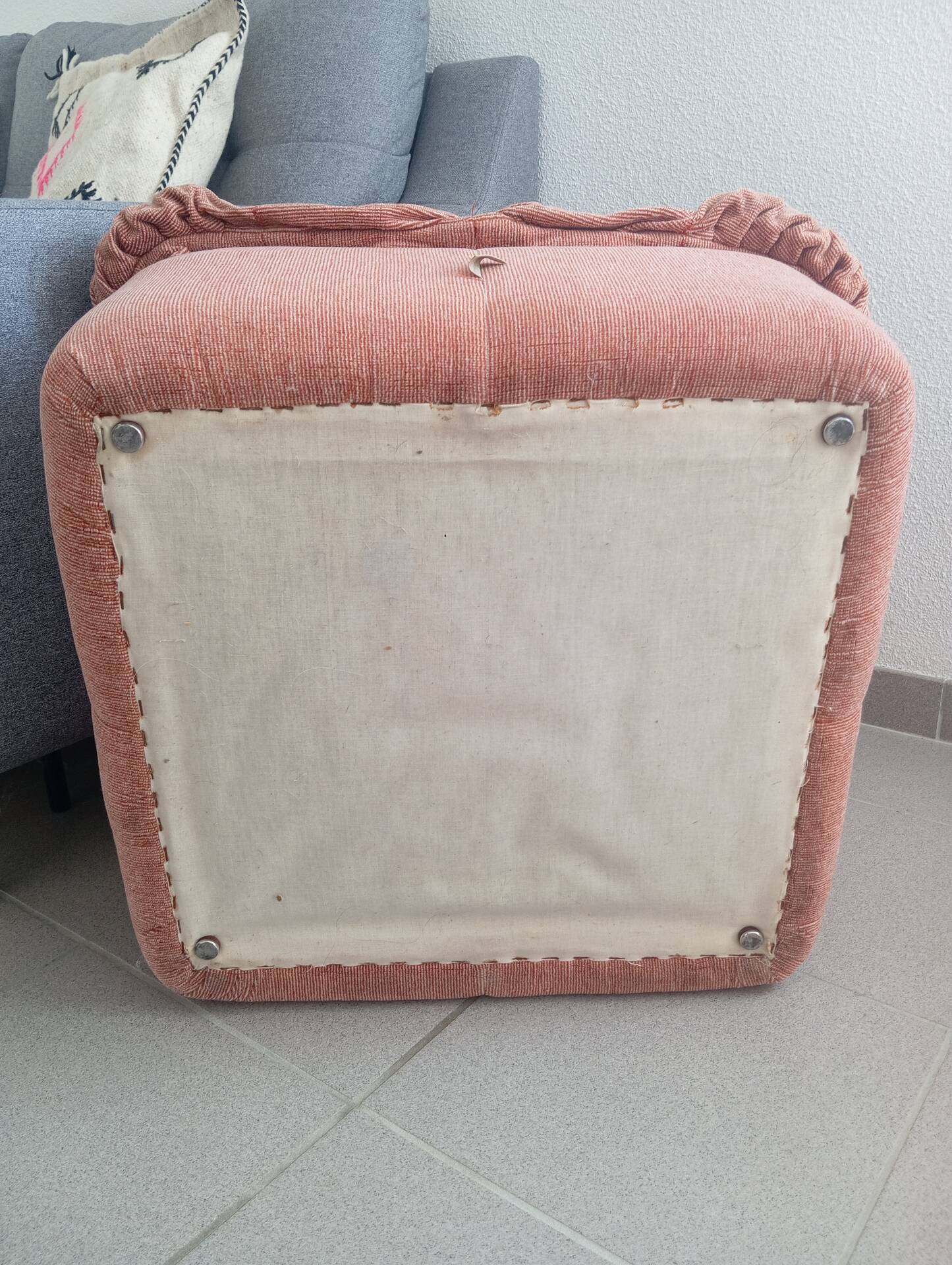 Vintage pouf Cinna