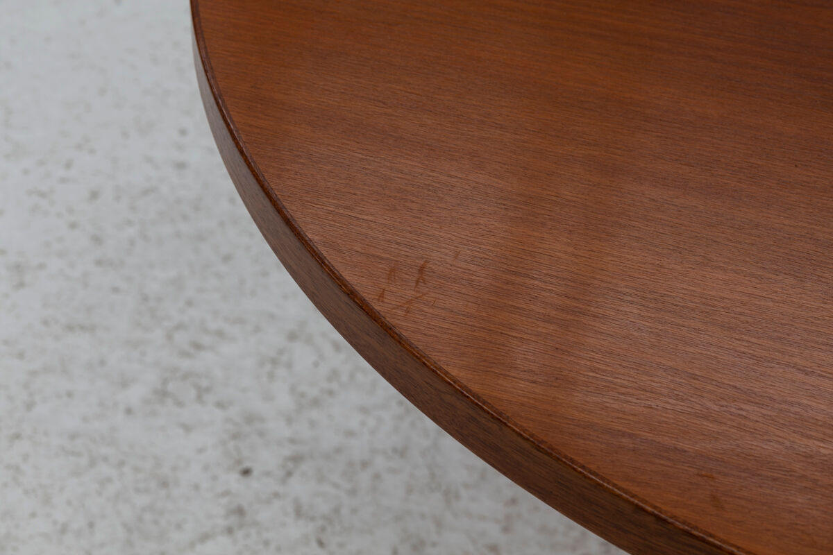 Round to oval danish dining table, Denmark, 1960’s
