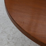Round to oval danish dining table, Denmark, 1960’s
