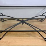 Art Nouveau Style Wrought Iron Coffee Table – 1940