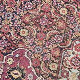 Tapis ancien persan Dorokhsh khorassan du début de 19eme siècle 200x400 cm