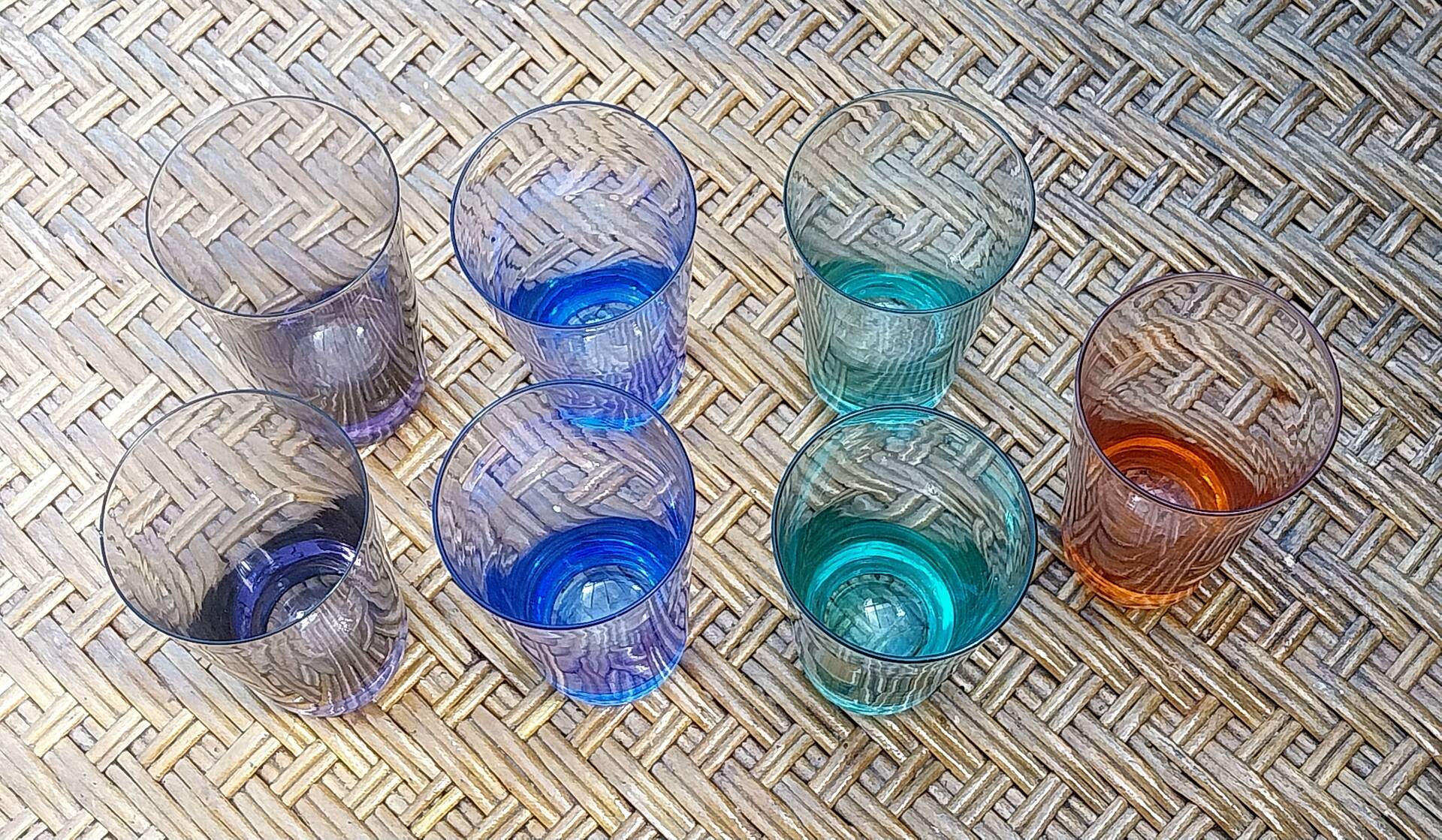 Service de verres à orangeade