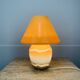 Lampe champignon verre années 80, vintage