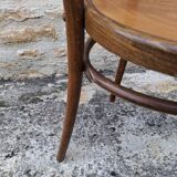 6 mismatched bistro chairs