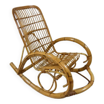 Rattan rocking chair 1960’s