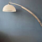 Vintage space age arc floor lamp in style of Guzzini