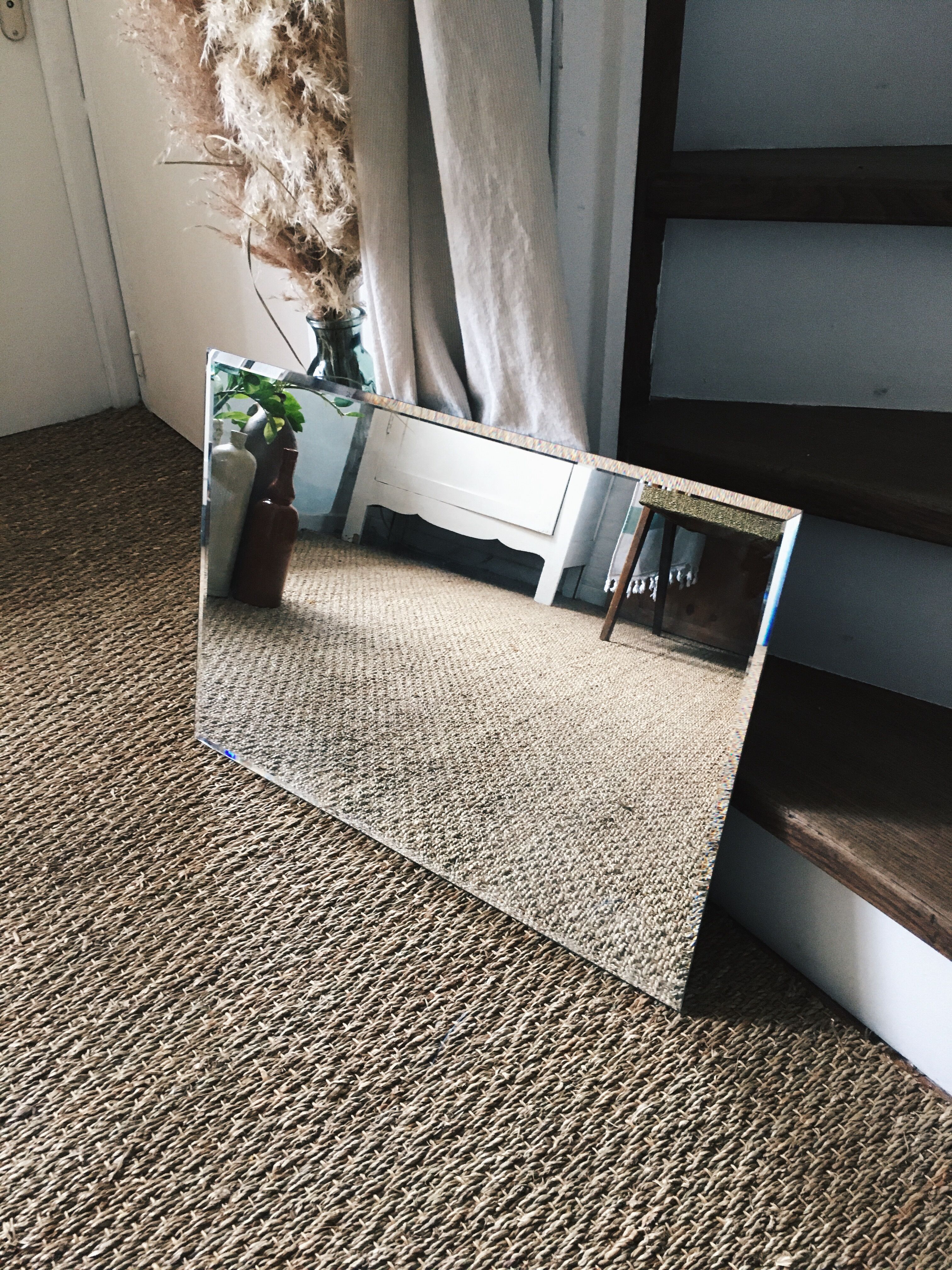 Miroir biseauté rectangulaire 60x42cm
