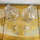 Pichets où carafons à vins en verres époque XIXe
