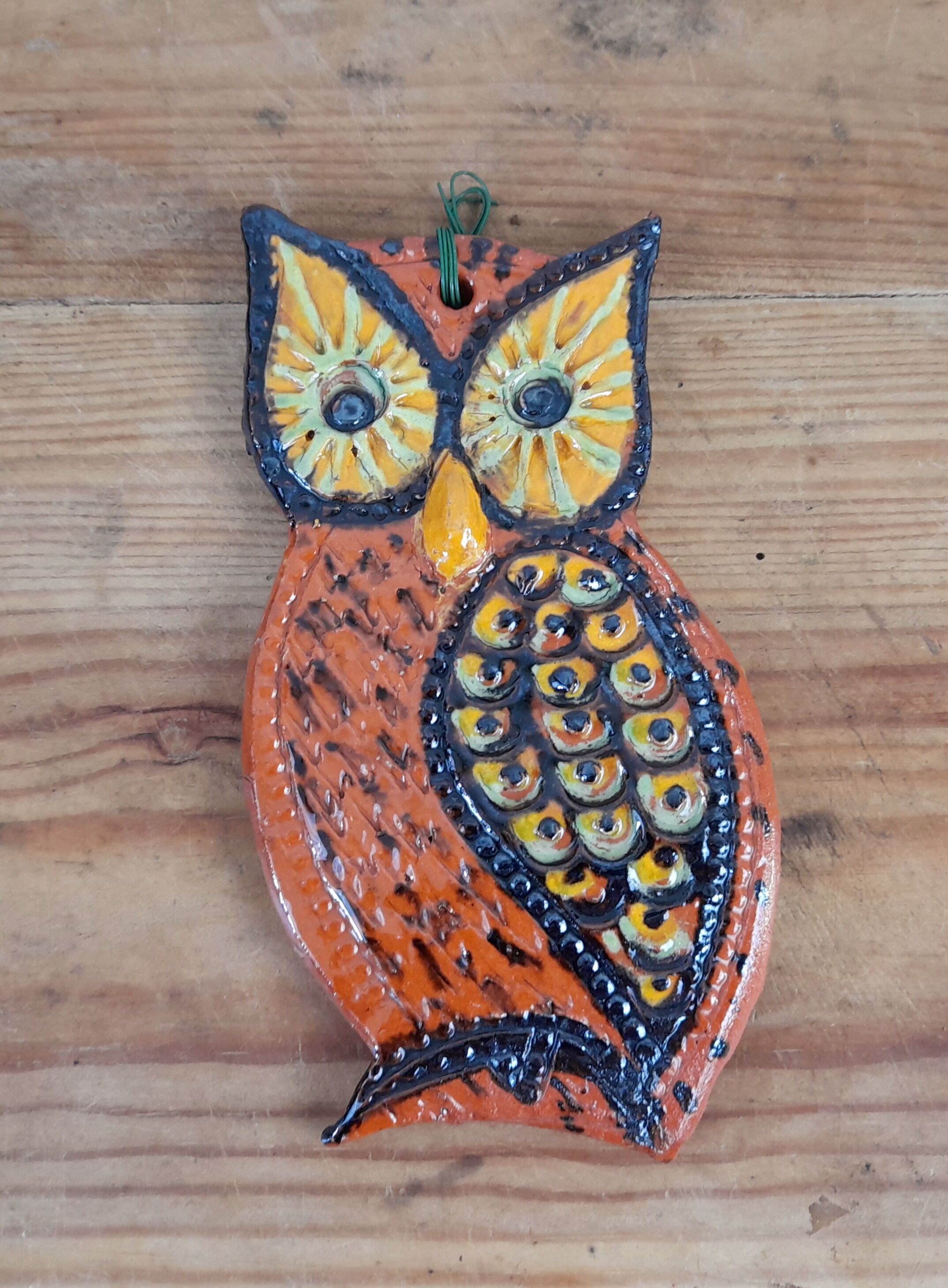 Ceramic owl St Jorioz