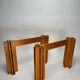 Wooden Quatour Table attributed to Carlo Scarpa for Gavina, Italy, 1973
