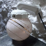 Clichy glass ball sconce