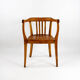 1940s Gropius chair solid beech wood oiled