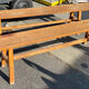 Table with its 2 benches