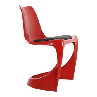 Reupholstered Cado / Steen Østergaard “290” / Space Age design / cantilever chair / 1960s / 1970s