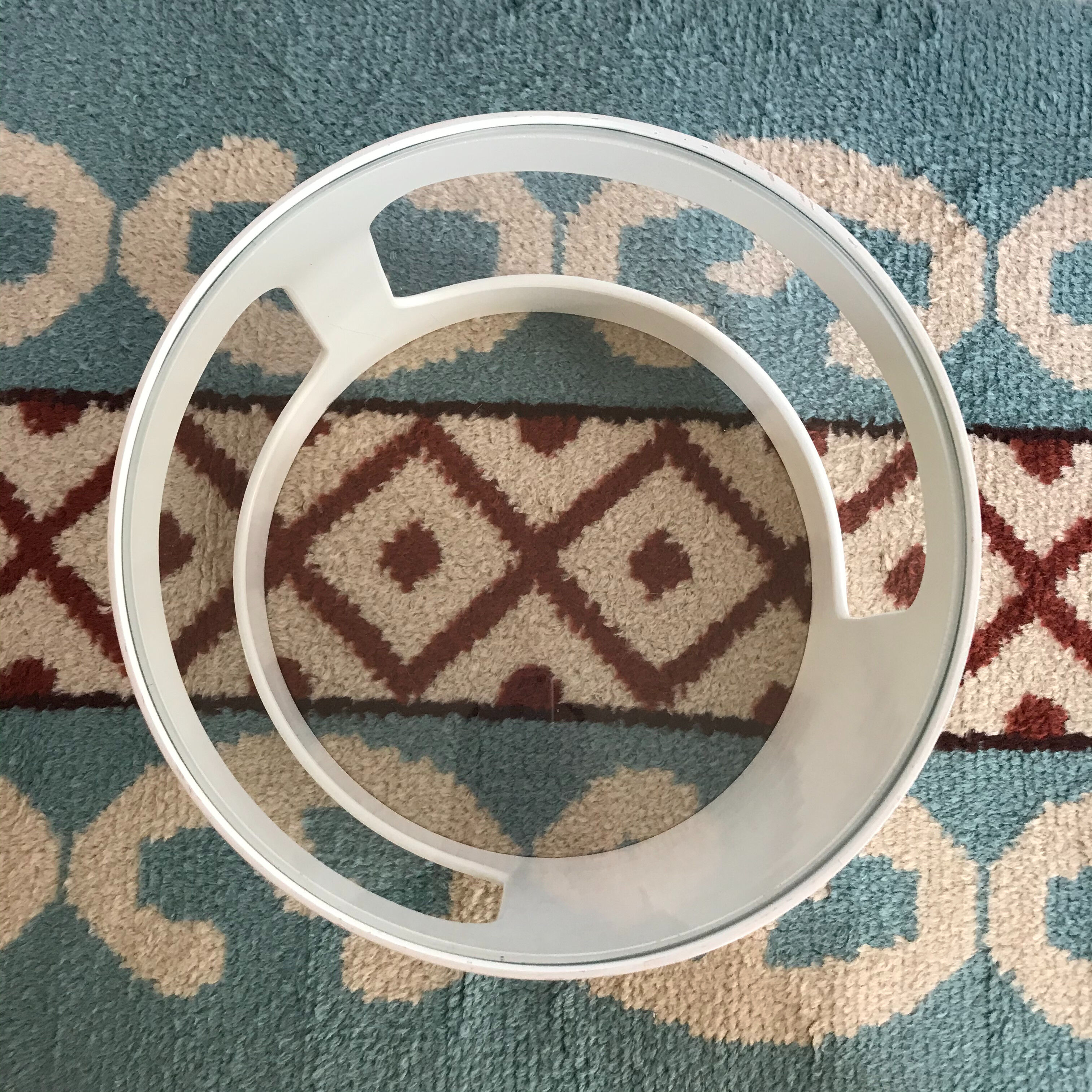 Space Age coffee tables 70s