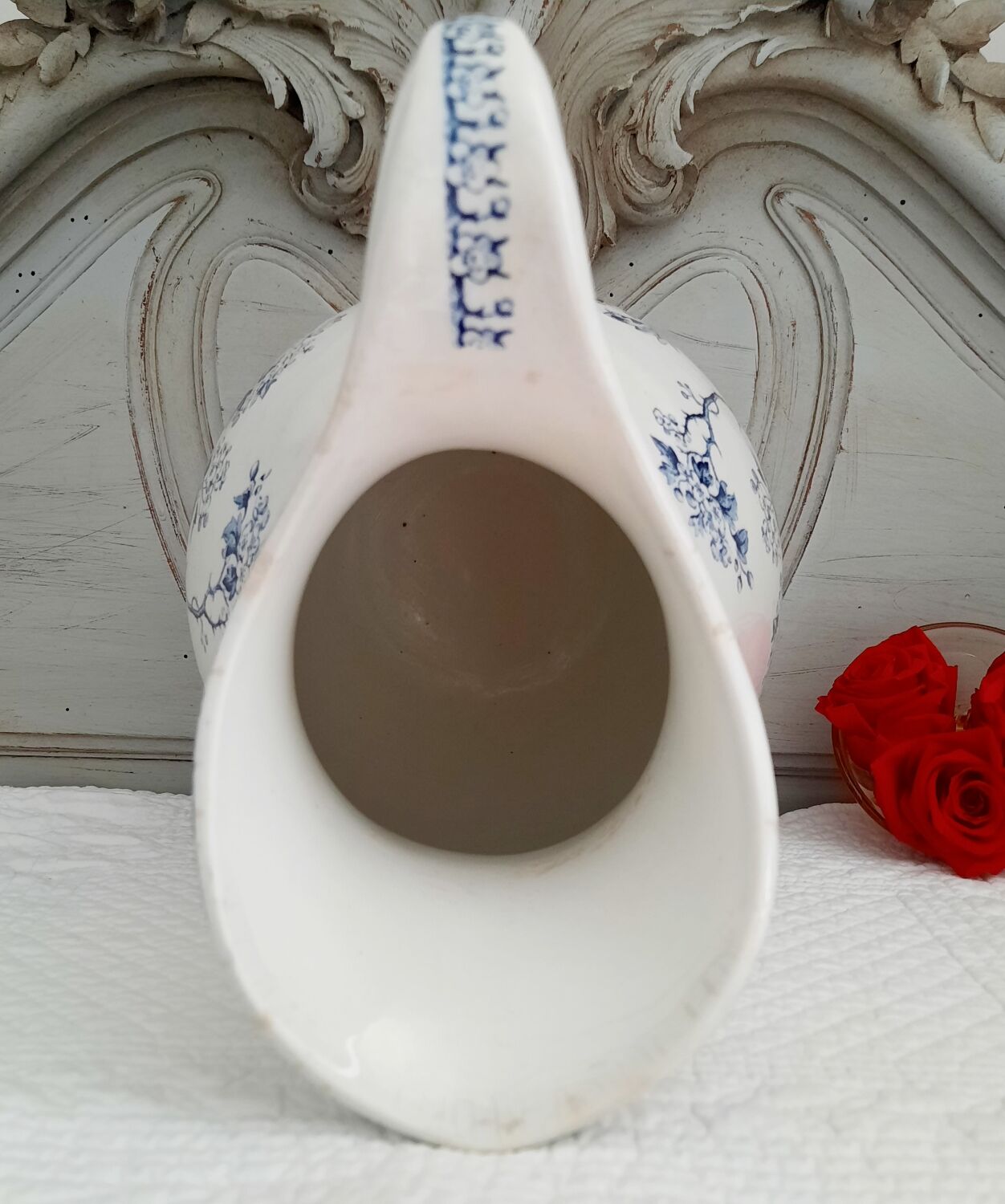 Antique earthenware iron-earthen toilet pitcher