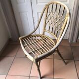 Wicker armchair
