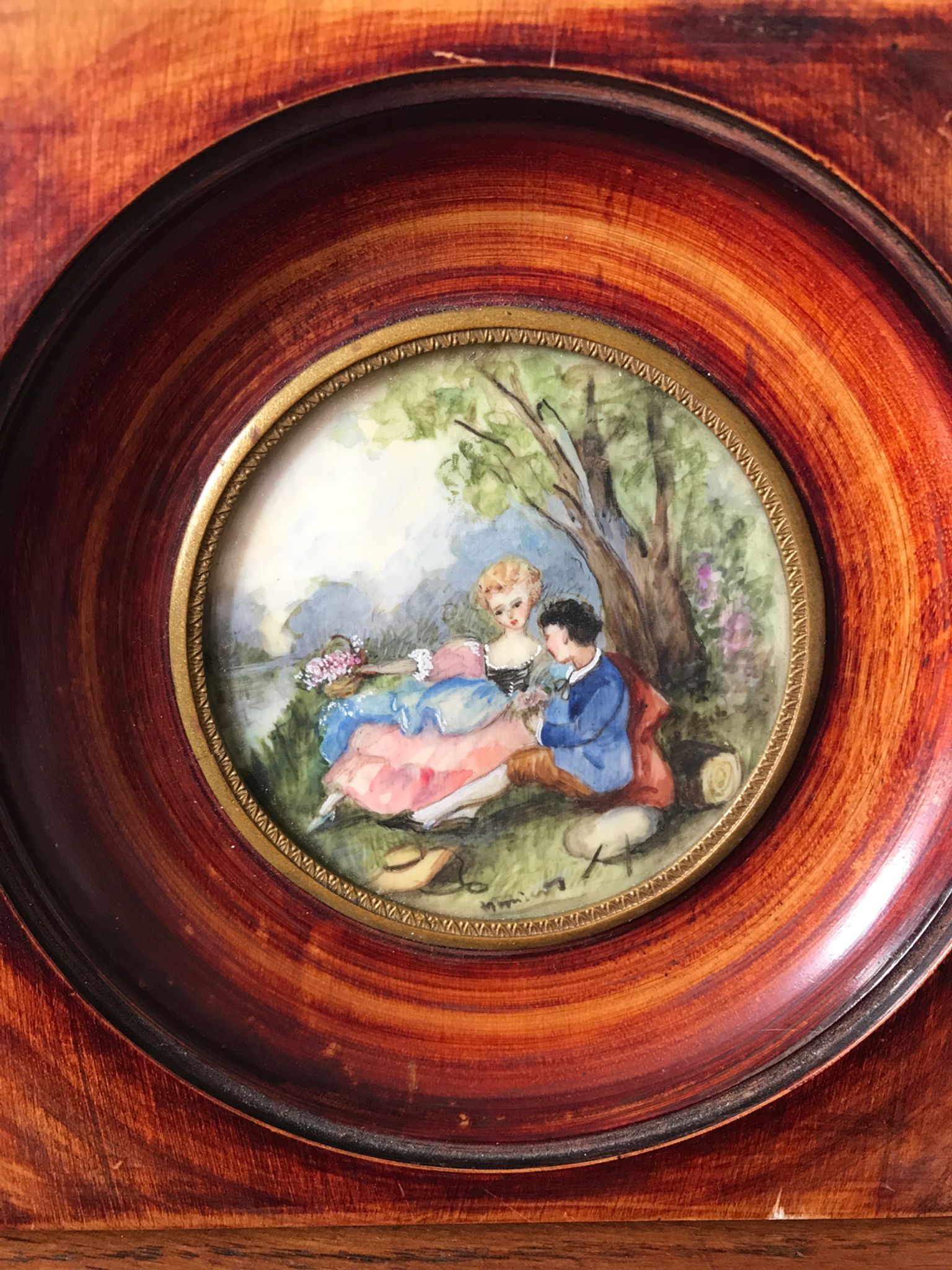 Galante du XVIII eme siècle