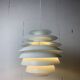 Lampe à suspension scandinave danoise "Barcelona" en forme d'artichaut par Bent Karlby, années 1960