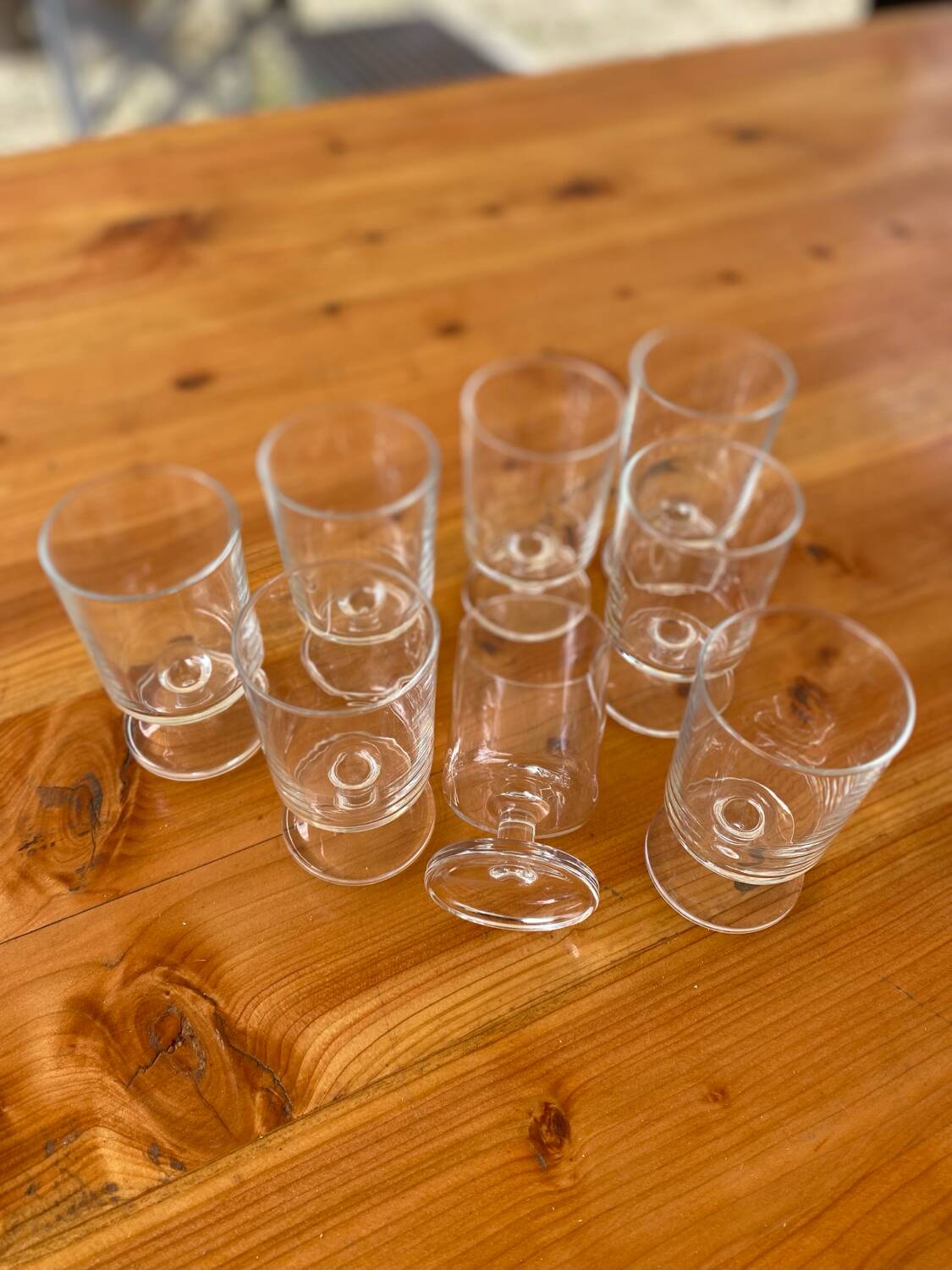 Vintage Luminarc Stemmed Glasses