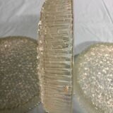 Molded glass globe