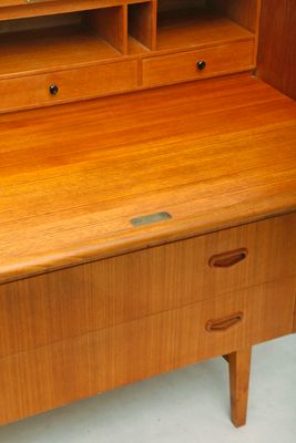 Mid-century teak Secretary, Denmark, 1960s