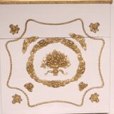 Magical: trumeau circa 1900. Superb gilding, royal allure.