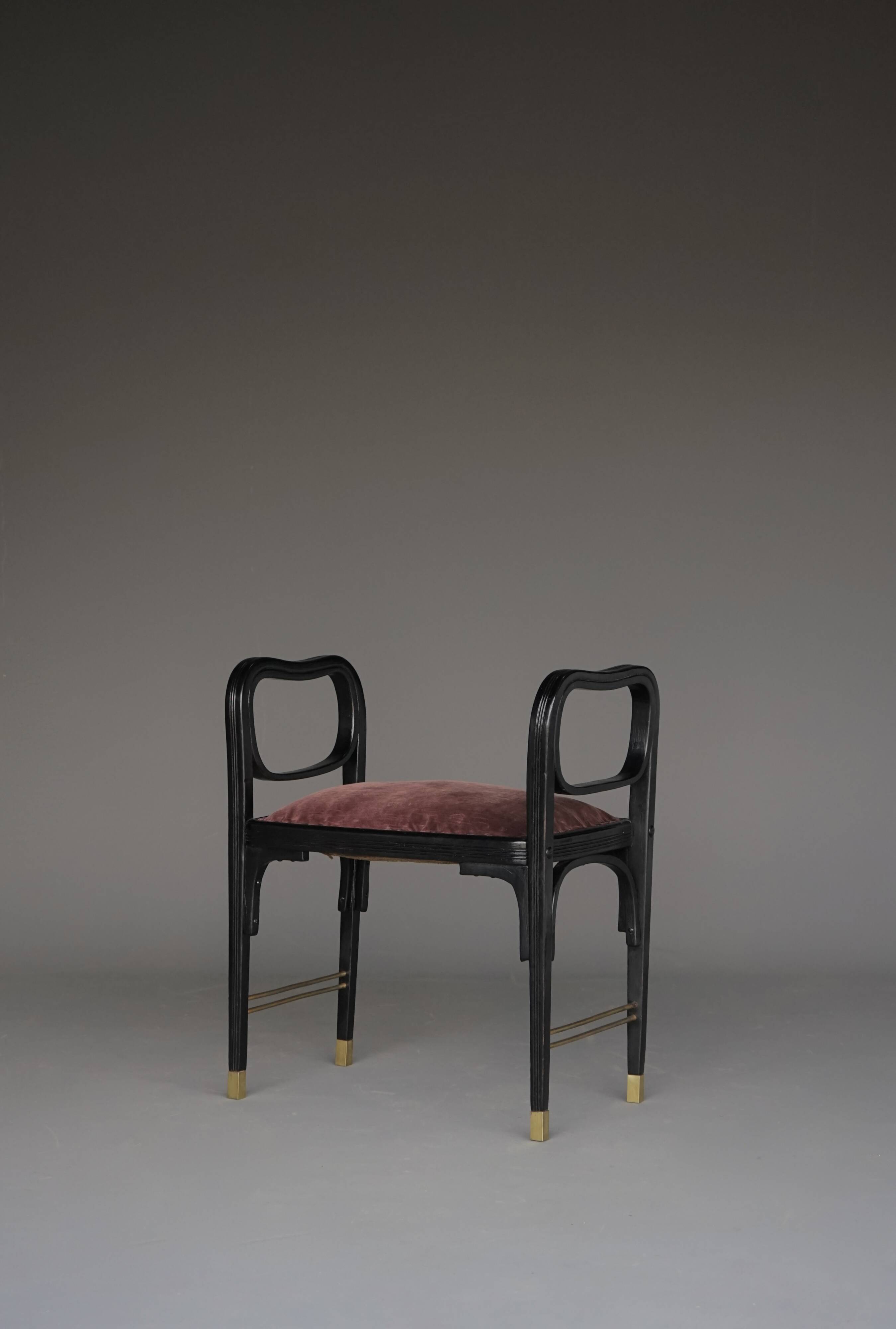 Bentwood Stool model 412 by Otto Wagner for J.& J.Kohn, 1902