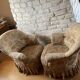 Vintage Fringe Frog Chairs