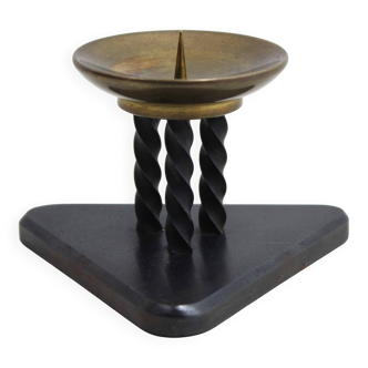 1970s modernist candlestick
