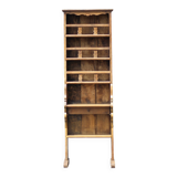 Old wooden dresser, standing shelf, vintage wooden furniture, kitchen, country, chalet, decoration