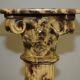 Pair of hand-carved Corinthian pillar bases