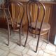 Paire de chaises cannées Thonet Austria vintage