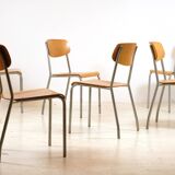 6 chairs by Gustav Hassenpflug 1960