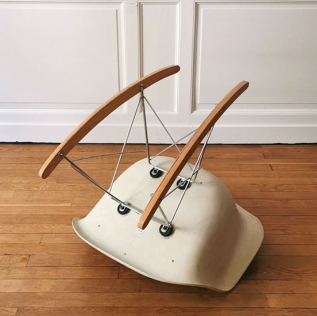 RAR rocking chair by Charles and Ray Eames, Herman Miller interform, 1970
