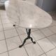Bistrot marble Godin vintage 1960s table