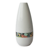 Small white porcelain vase from the Toucan collection by Pillivuyt.