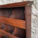 Old vintage wooden letter rack