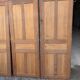 4 old cupboard doors in pitch pine