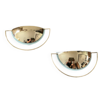 Pair of Leonard Marelli wall lights for Estiluz 1970s