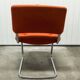 Paire de chaises Strafor Steelcase orange 70