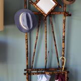 Antique bamboo cloakroom
