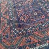 Tapis ancien Belutch afghan 122x220 cm