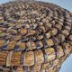 large straw basket banneton folk art bread bakery