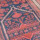 Tapis ancien noué main en laine