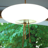 Italian opal pendant lamp