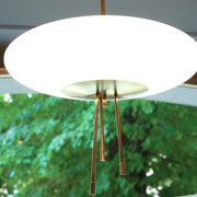Italian opal pendant lamp