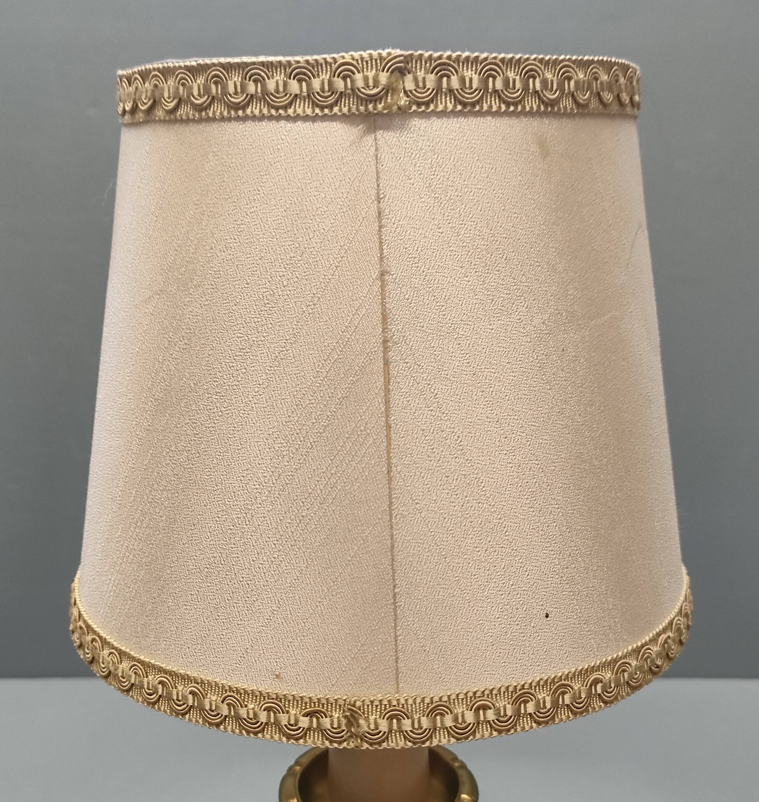 Cave rat lamp with Doric column - Bronze - 1950s - France
